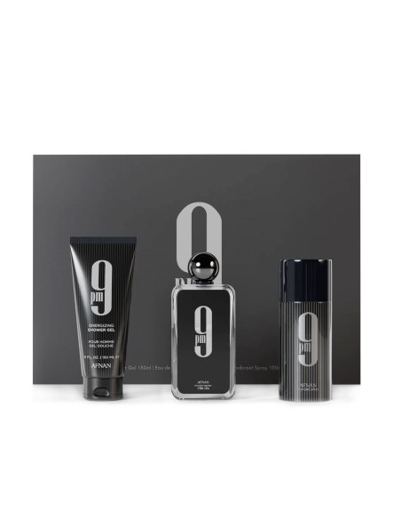 Afnan 9 pm EDP 100 ml + DEO VAPO 150 ml + SG 150 ml (man)