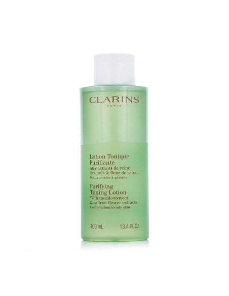 Clarins Purifying Toning Lotion Meadowsweet & Saffron Flower (Combination to Oily Skin) 400 ml
