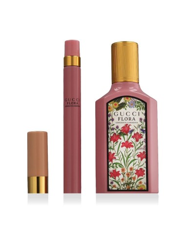 Gucci Flora Gorgeous Gardenia EDP 50 ml + Lipstick 1 g + EDP MINI 10 ml (woman)