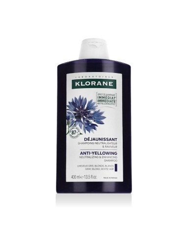 Klorane Anti-Yellowing Neutralizing & Enhancing Shampoo 400 ml
