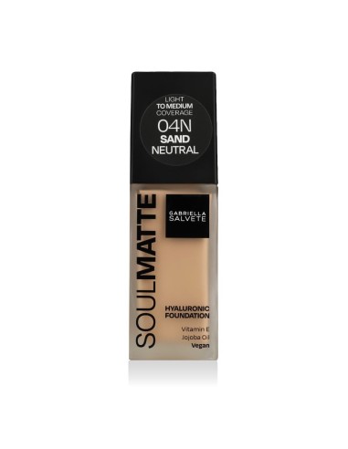 Gabriella Salvete SoulMatte Make-Up (04N Sand Neutral) 30 ml