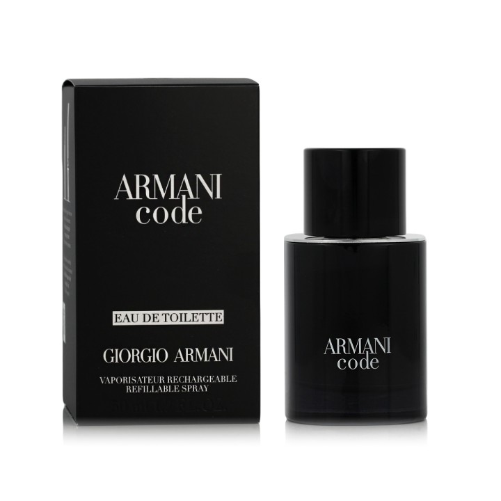 Giorgio Armani Code Homme Eau De Toilette Refillable 50 ml (heren)