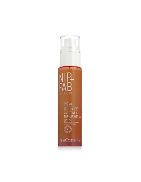NIP+FAB PEPTIDE FIX 2iv1 Tone & Top-Up Mist SPF 50 75 ml