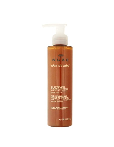 Nuxe Rêve de Miel Face Cleansing and Makeup Removing Gel 200 ml
