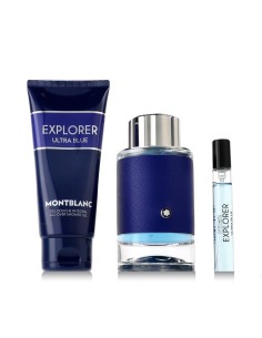 Montblanc Explorer Ultra Blue EDP 100 ml + EDP MINI 7.5 ml + SG 100 ml (man)