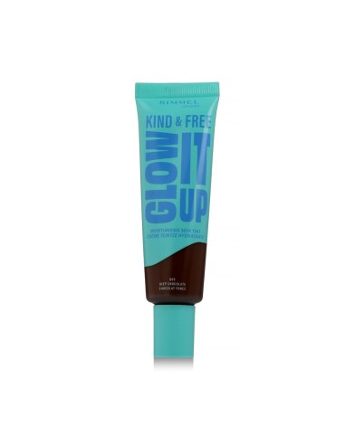 Rimmel London Kind & Free Glow It Up Moisturising Skin Tint (605 Deep Chocolate) 30 ml
