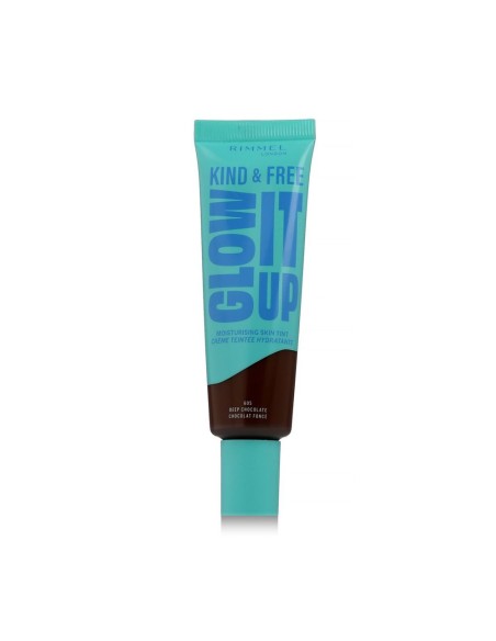 Rimmel London Kind & Free Glow It Up Moisturising Skin Tint (605 Deep Chocolate) 30 ml