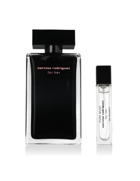 Narciso Rodriguez For Her EDT 100 ml + EDP MINI PURE MUSC 10 ml (woman)