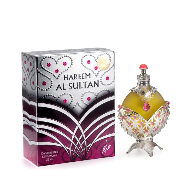 Khadlaj Hareem Al Sultan Silver Perfumed Oil 35 ml (unisex)