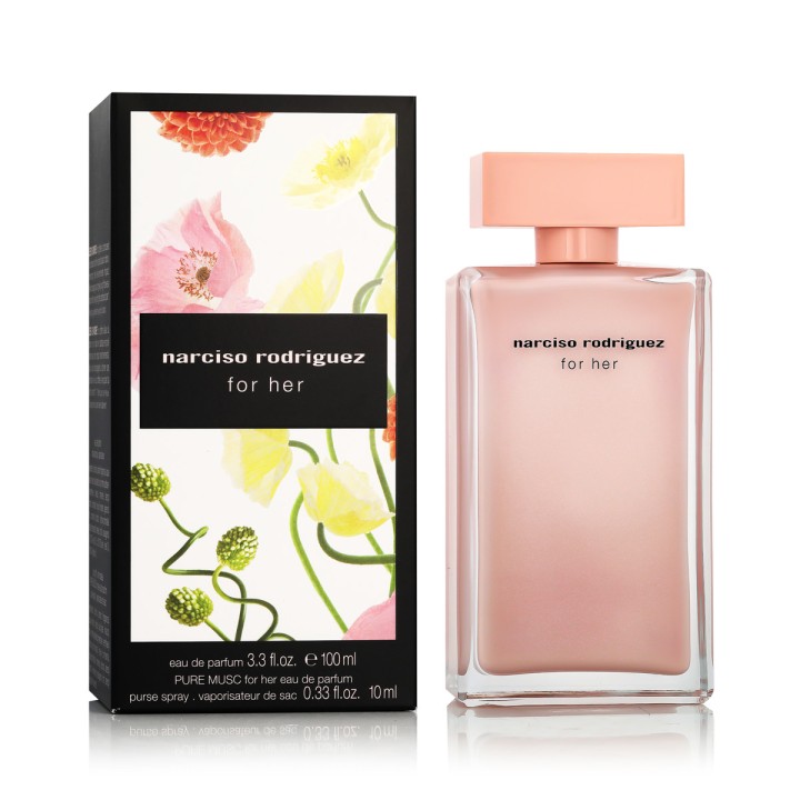 Narciso Rodriguez For Her EDP 100 ml + EDP MINI Pure Musc 10 ml (damen)