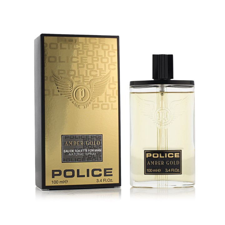 POLICE Amber Gold for Man Eau De Toilette 100 ml (uomo)