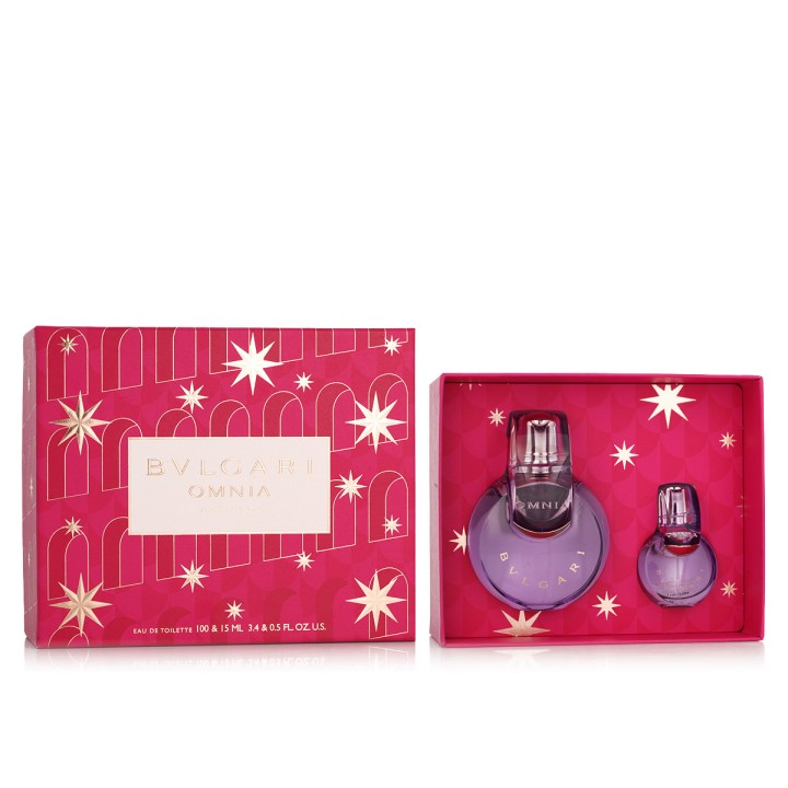 Bvlgari Omnia Amethyste EDT 100 ml + EDT 15 ml (femme)