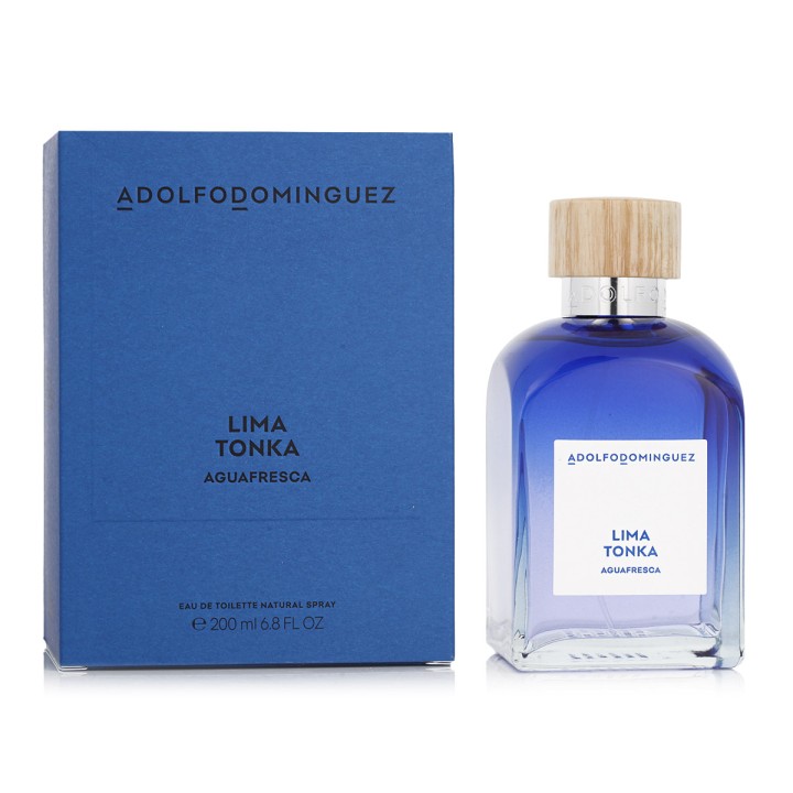 Adolfo Dominguez Agua Fresca Lima Tonka Eau De Toilette 200 ml (homme)