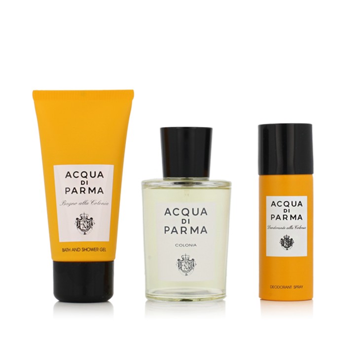 Acqua Di Parma Colonia EDC 100 ml + DEO VAPO 50 ml + SG 75 ml (unisex)