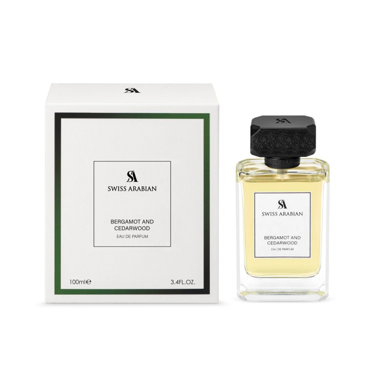 Swiss Arabian Bergamot and Cedarwood Eau De Parfum 100 ml (uomo)