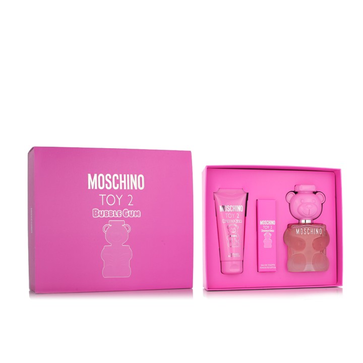 Moschino Toy 2 Bubble Gum EDT 100 ml + EDT MINI 10 ml + BL 100 ml (dames)