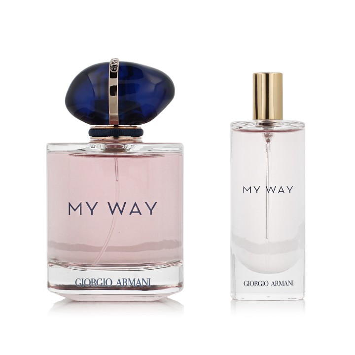 Giorgio Armani My Way EDP 15 ml + EDP Refillable 90 ml (dames)