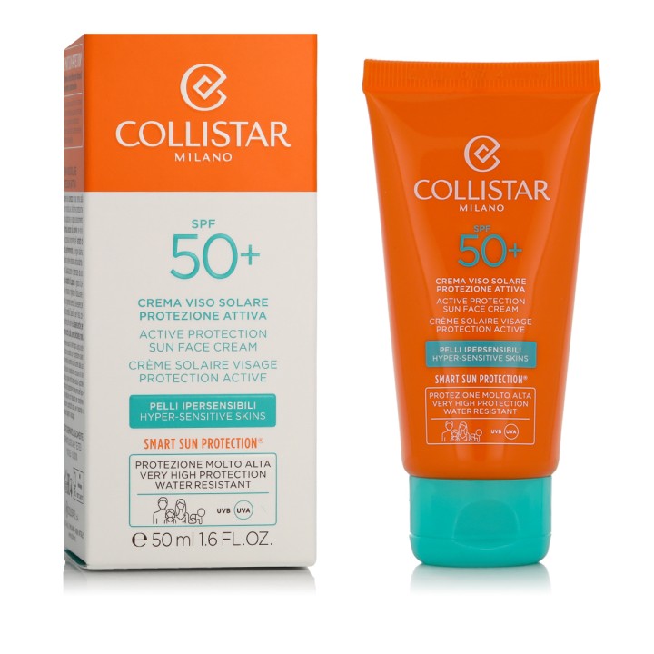 Collistar Smart Sun Protection® Active Protection Sun Face Cream SPF 50+ 50 ml