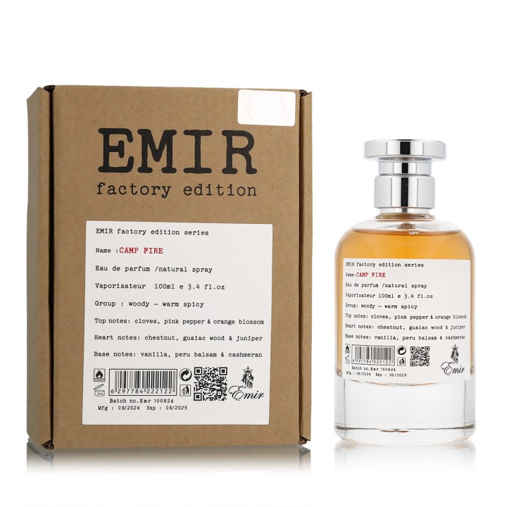 Emir Camp Fire Eau De Parfum 100 ml (hombre)