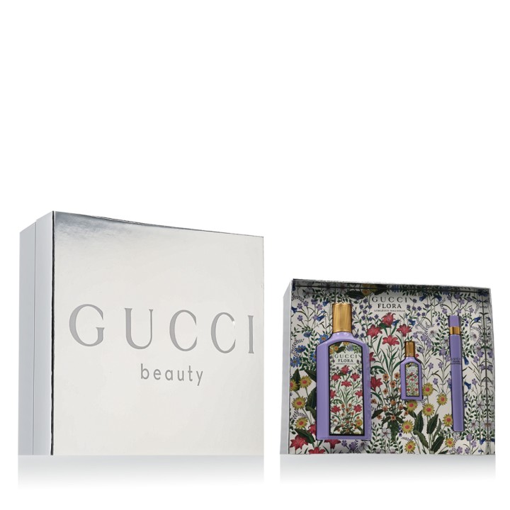 Gucci Flora Gorgeous Magnolia EDP 100 ml + EDP MINI 10 ml + EDP MINI 5 ml (femme)