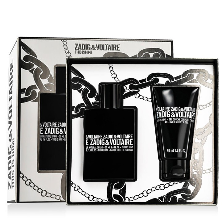 Zadig & Voltaire This is Him EDT 50 ml + SG for Body & Hair 50 ml (herren)