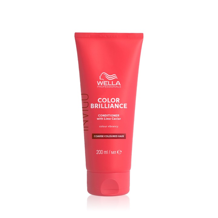 Wella Invigo Color Brilliance Conditioner With Lime Caviar (Coarse Coloured Hair) 200 ml
