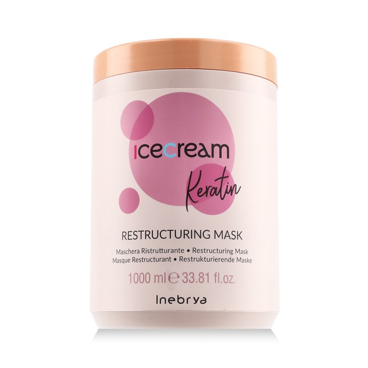 Inebrya Ice Cream Keratin Restructuring Mask 1000 ml