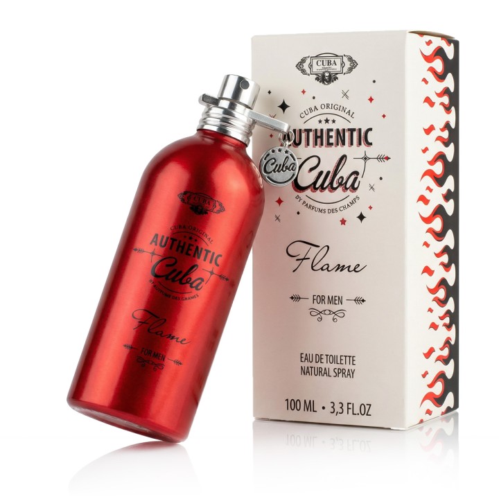 Cuba Authentic Flame Eau De Toilette 100 ml (herren)