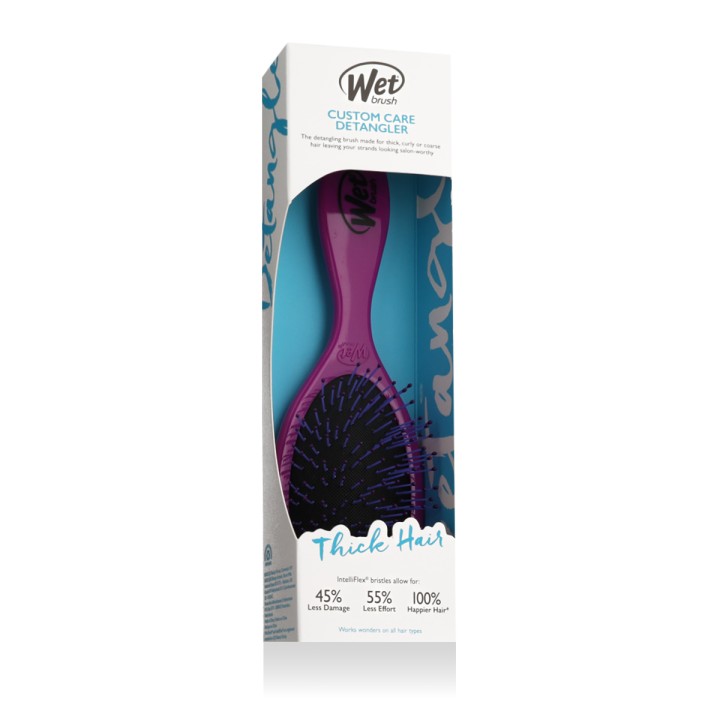 Wet Brush Custom Care Thick Hair Detangler (Purple)