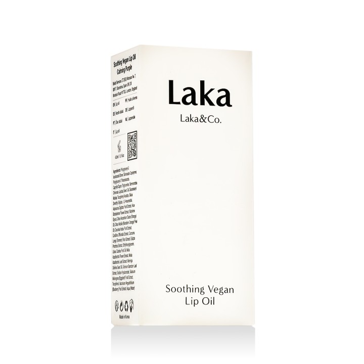 Laka Soothing Vegan Lip Oil (Calming Purple) 4,5 ml
