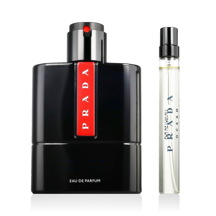 Prada Luna Rossa Ocean EDP Refillable 100 ml + EDP MINI 10 ml (heren)