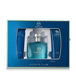 Sergio Tacchini Ocean's Club EDT 100 ml + ASB 100 ml + SG 100 ml (homme)
