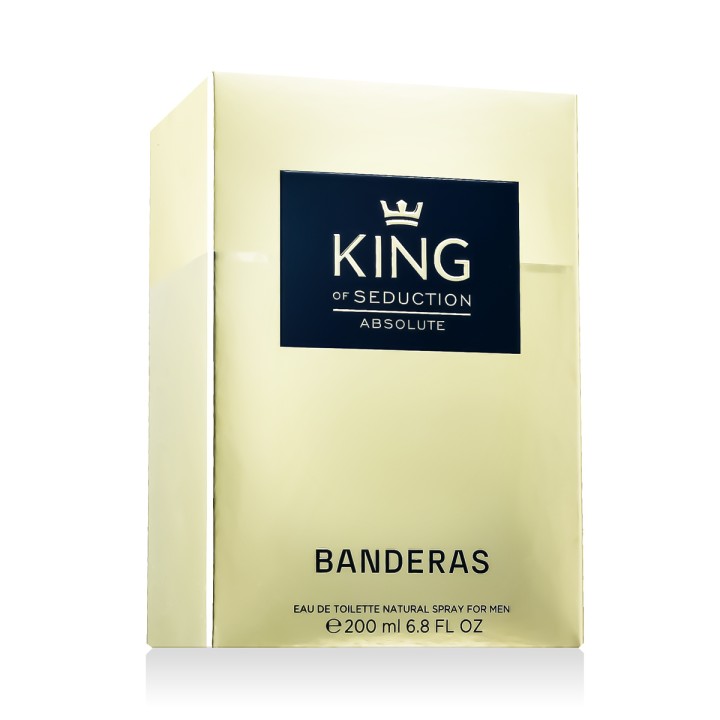 Banderas King of Seduction Absolute Eau De Toilette 200 ml (hombre)