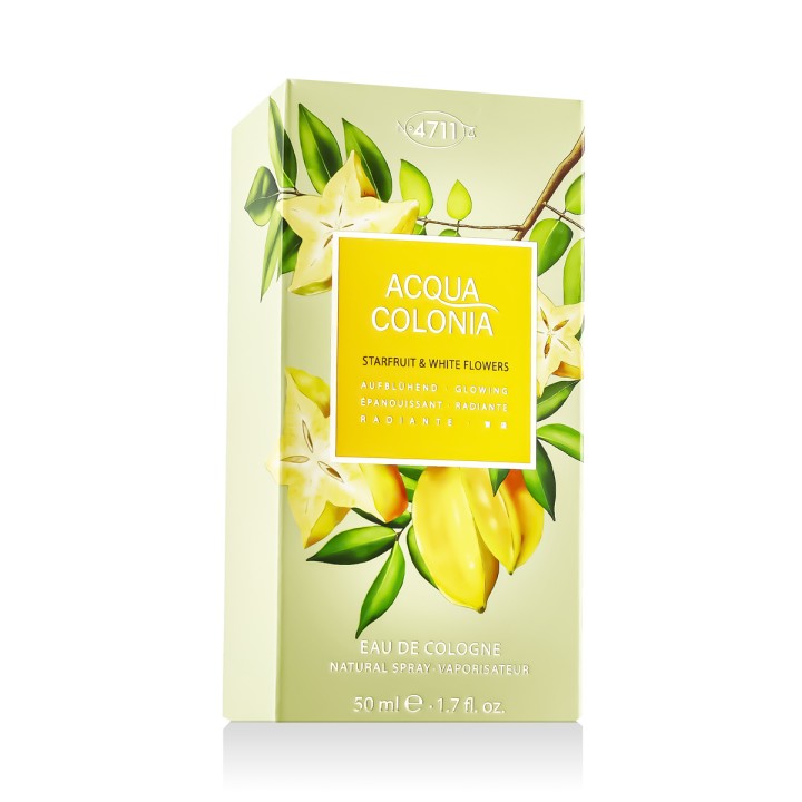 4711 Acqua Colonia Starfruit & White Flowers Eau de Cologne 50 ml (unisex)