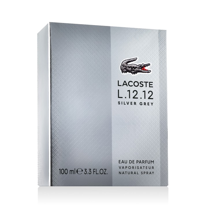 Lacoste L.12.12 Silver Grey Eau De Parfum 100 ml (uomo)