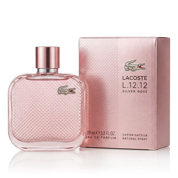 Lacoste L.12.12 Silver Rose Eau De Parfum 100 ml (mujer)