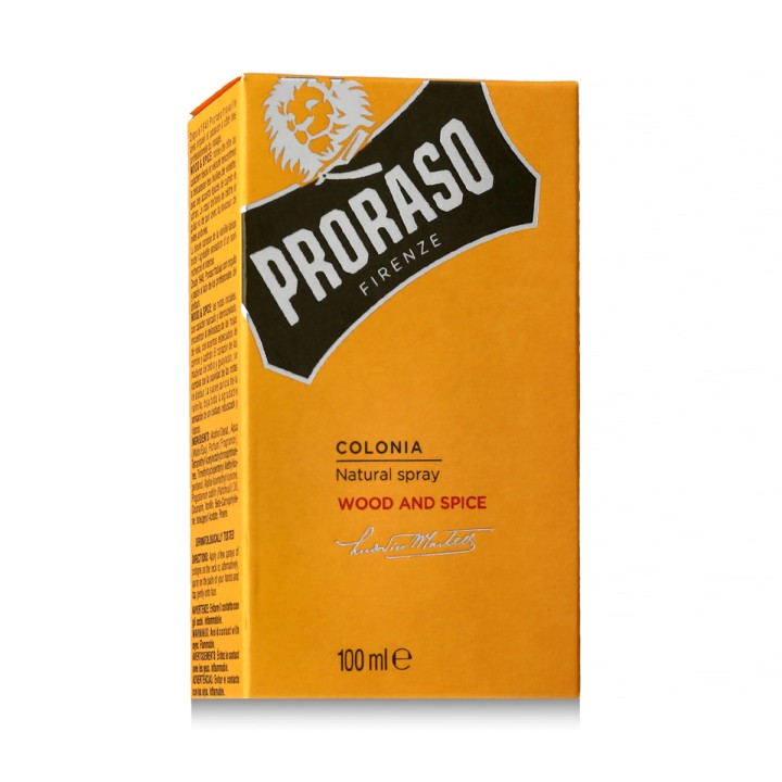 Proraso Wood and Spice Eau de Cologne 100 ml (hombre)