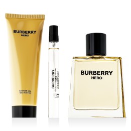 Burberry Hero EDT 100 ml + EDT MINI 10 ml + SG 75 ml (hombre)