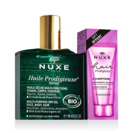 Nuxe Huile Prodigieuse Néroli Multi-Purpose Dry Oil 100 ml + Hair Prodigieux HighShine Shampoo 30 ml