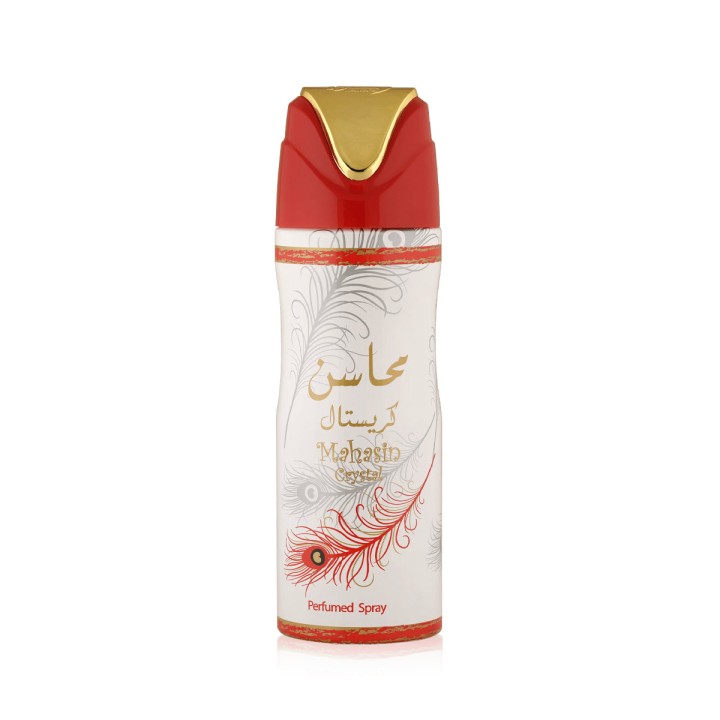 Lattafa Mahasin Crystal Deodorant VAPO 200 ml (donna)